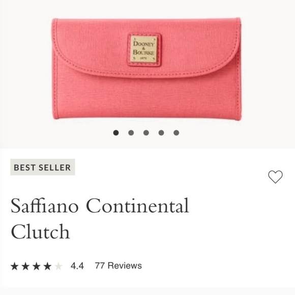 Dooney & Bourke Blush Pink Wallet - Picture 12 of 12